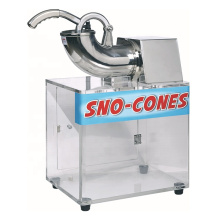 Commercial Big Capacity Electric Ice Shaver Machine Crusher Snow Cone Maker With Acrylic Box